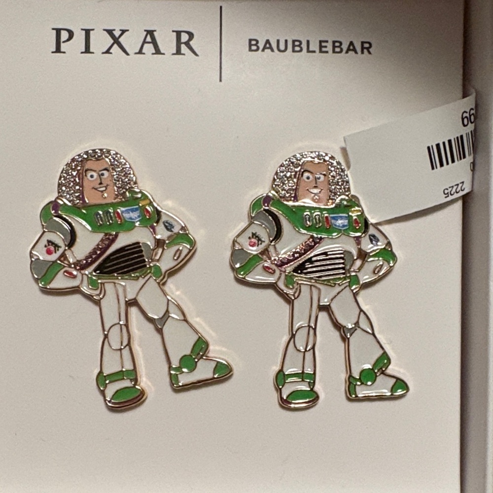 Buzz Lightyear BaubleBar earrings - ready for Toy Story 5